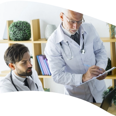 Doctor trabajando